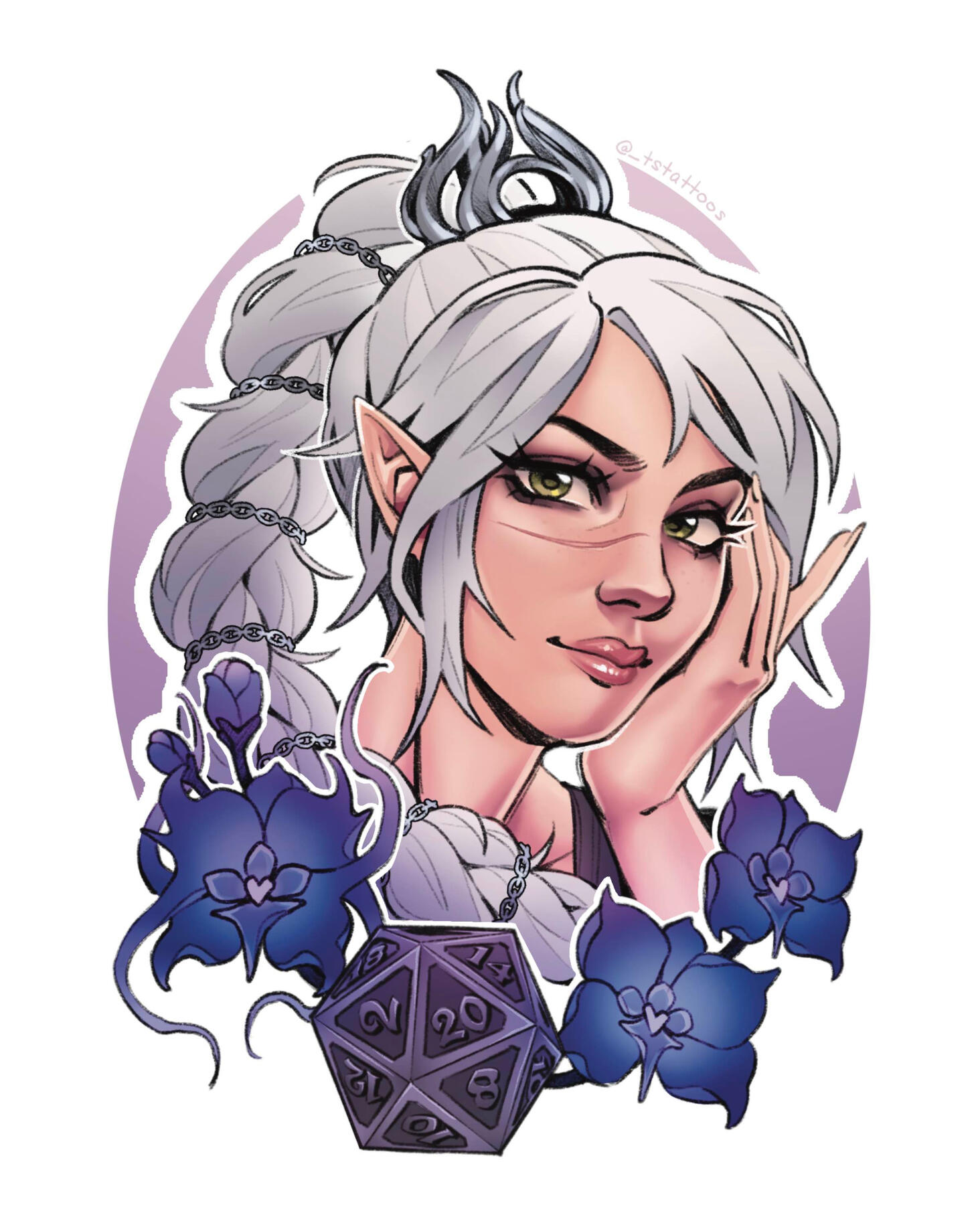 Shadowheart Procreate App, 2024