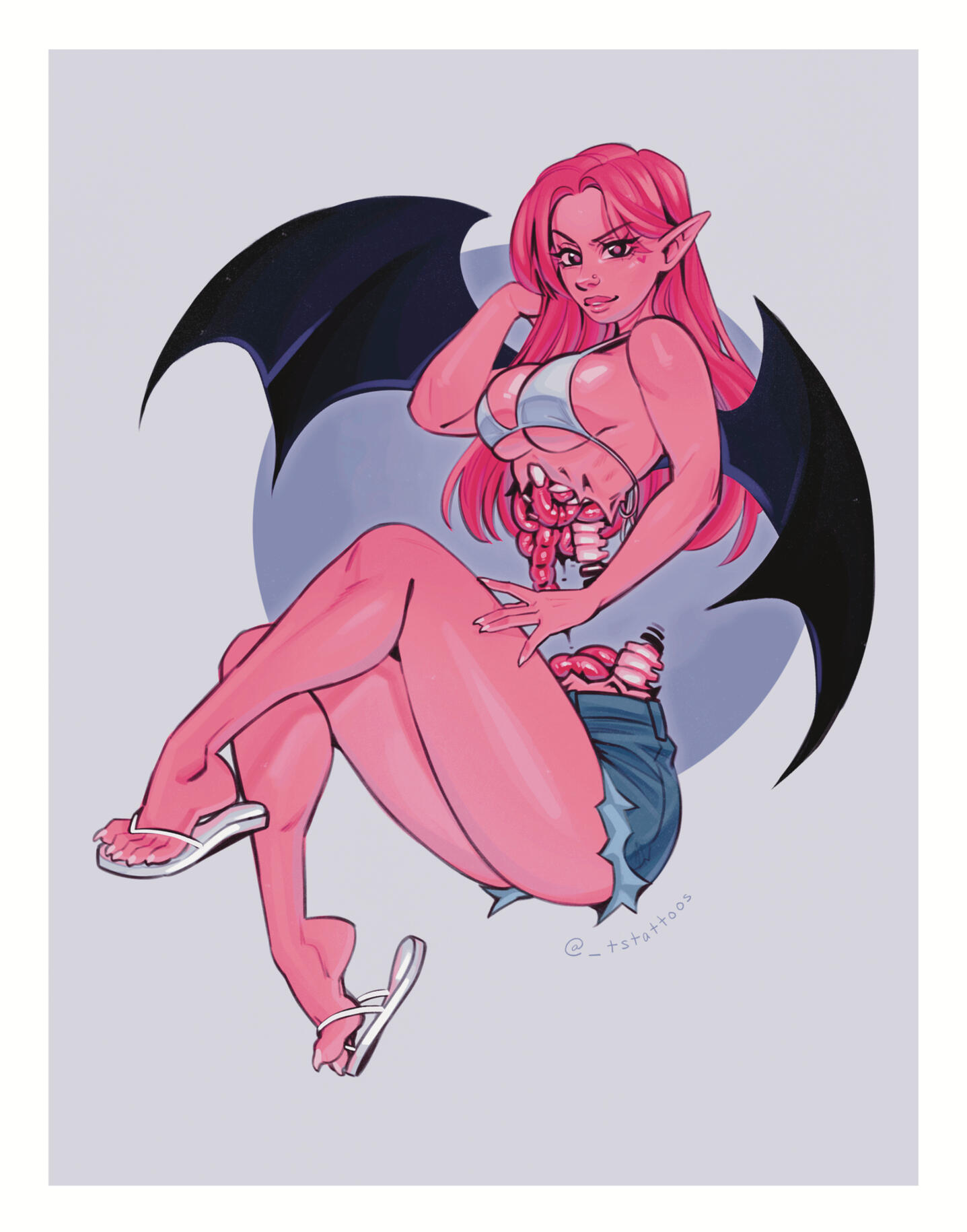 Manananggal Procreate App, 2024